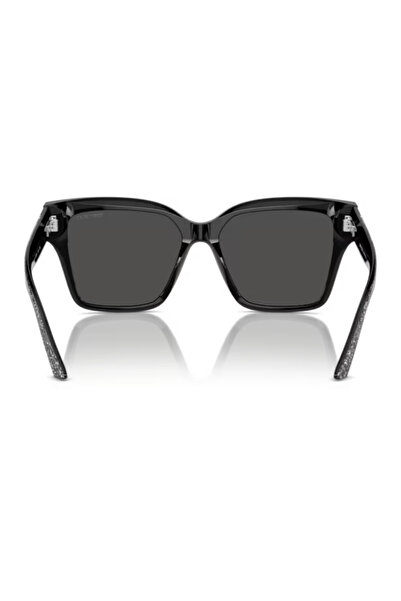Jimmy Choo Woman Pillow Sunglasses- Jc 5003 - Lense Size:55mm - Black/glitter