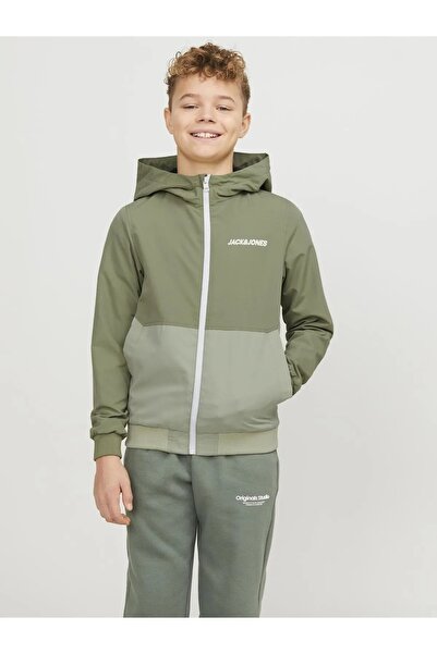 Jack & Jones Children's Colorblock Hooded Jacket-Rush