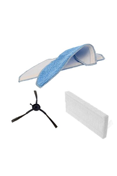 Supervac Set de filtre pentru aspirator robot, compatibil cu BOTSLAB S8, S8 Plus și TLC Sweeva 6000, 6500