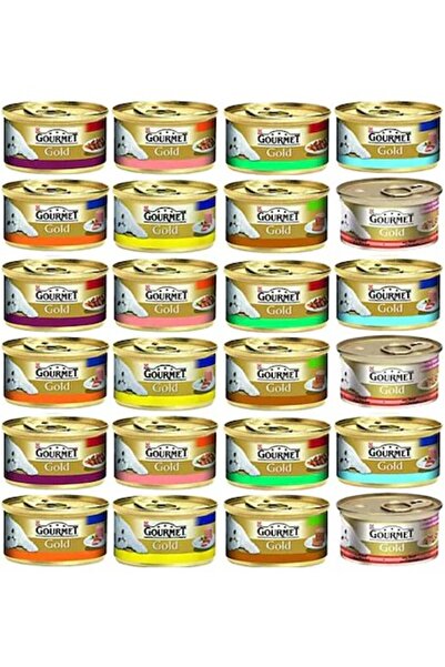 Gourmet Gold Karışık Parça Etli Kedi Maması 85 gr X 24 Adet