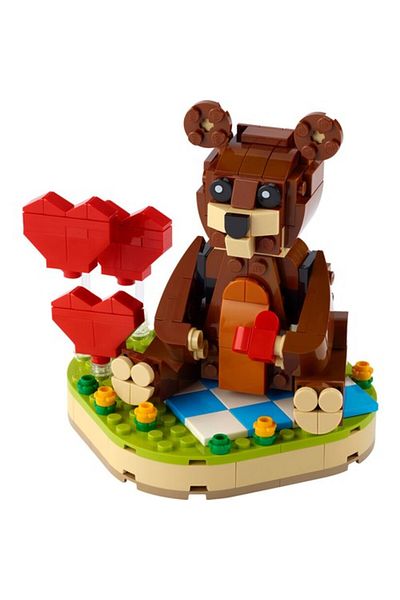 LEGO موسمي 40462 الدب البني لعيد الحب