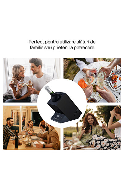 STARCREST STARCREST SWN-1BT wine cooler, 1 bottle capacity, adjustable temperature 5-15°C, LED display