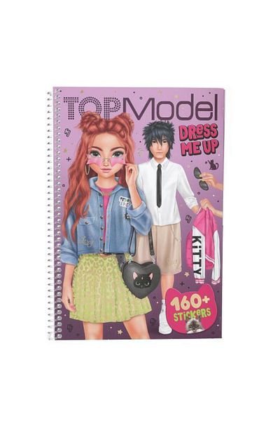 Top Model Dress Me up Large Sticker Book - Rebel Kıtty