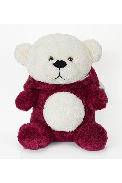 Canestar Sleepyhead Series- Hooded Plush Teddy Bear - Plush Toys
