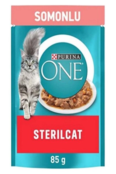 Purina One Kısır Somon & Havuçlu Kedi Yaş Mama 85 gr 26 Adet