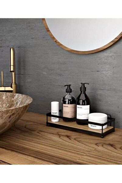 Geseus Banyo Düzenleyici Yapışkanlı Metal Banyo Rafı Tekli Duş Rafı Organizer...