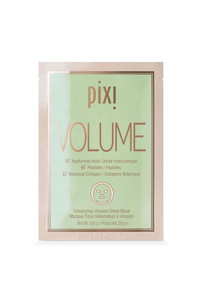 pixi Botanical Collagen Boost Sheet Mask, Facial Collagen Mask