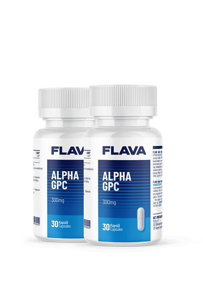 FLAVA Alpha Gpc - 30 Capsules X 2 Pieces