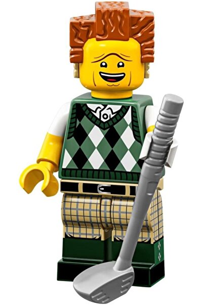 LEGO Minifigures 71023 Movie 2 Series : 12.Gone Golfin' President Business