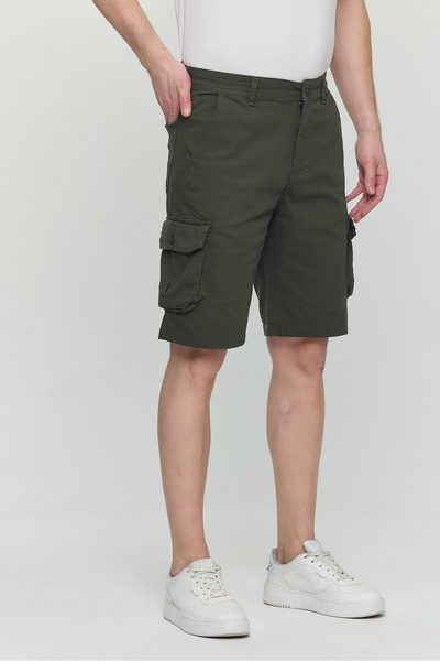 DOAYS Men's Cargo Pocket Linen Lycra Shorts Dawrazz-030