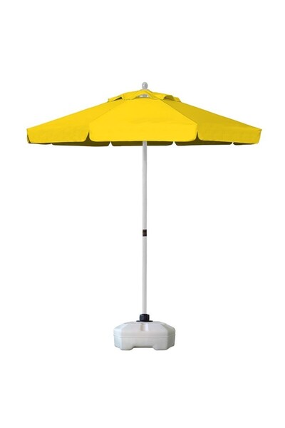 ODS Sunminyum 200/8 Polyester Kumaşlı + 50 Litre Bidonlu Bahçe Şemsiyesi
