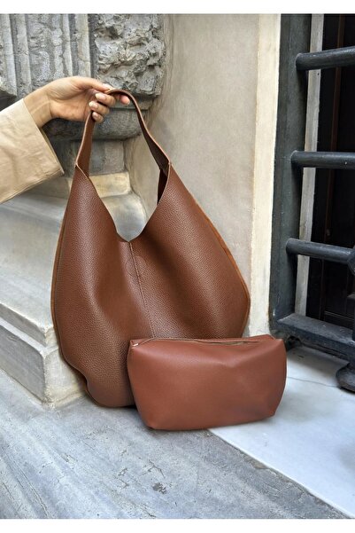 Afra Τσάντα ώμου από δέρμα σουέτ