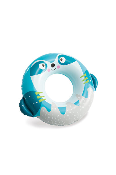 Intex çocuk Yüzme Simidi - - Sevimli Tembel Hayvan Figürlü - 76 سم (59266)