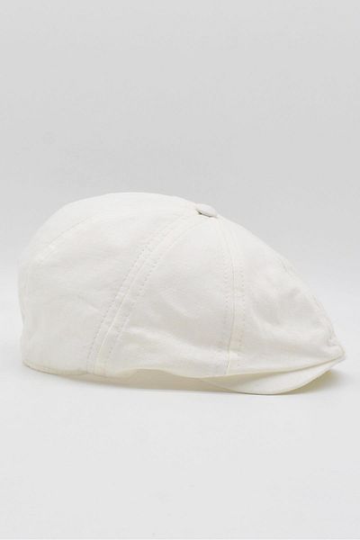 Külah 6-12 Years Old Summer Linen Children's Cap Hat Cream