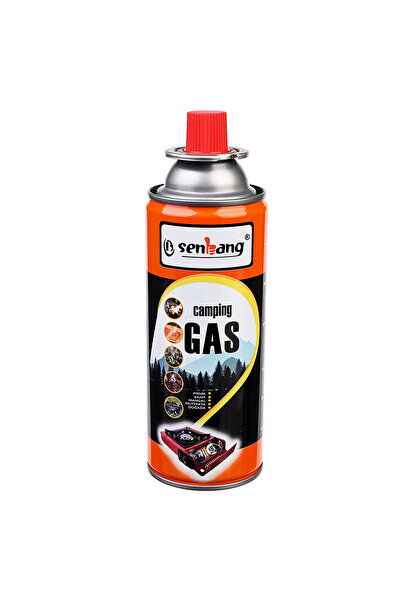SENBANG Kamp Ocağı Gazı 227gr Valfli Kartuş – 10’lu Paket | Pürmüz & Kamp Ocak Uyumlu