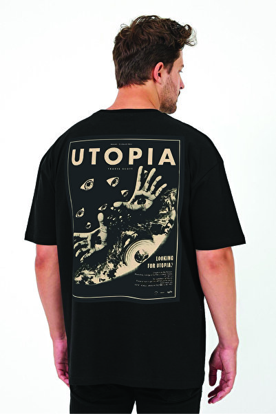 By Caspita Fashion Lenithra Travis Scott Utopia ruksak Štampano unisex Oversi...