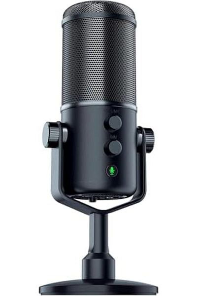 RAZER Seiren Elite Studio-Grade Multi-Pattern Usb Digital Microphone And Headphone Amplifier