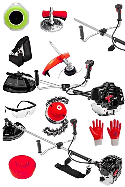 Jetta Power Tools Kimmeer Plus 2.1hp Tam Profesyonel Bronz Piston Benzinli Ot...