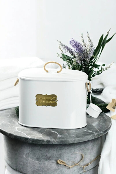 Home 17 Litre Premium Metal Deterjan Kutusu