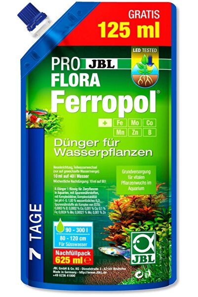 JBL Ferropol 625 Ml Sıvı Bitki Gübresi