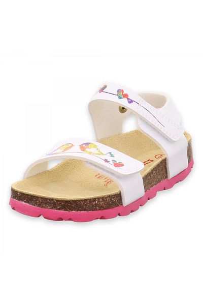 Superfit 000123   P Girl's White Girl's Sandals
