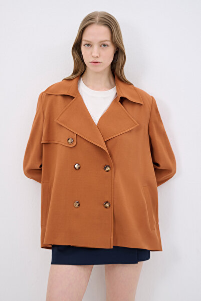 adL Nakışlı Düğmeli Ceket