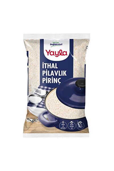 Yayla İthal Pilavlık Pirinç 5 Kg (UZUN TANE)