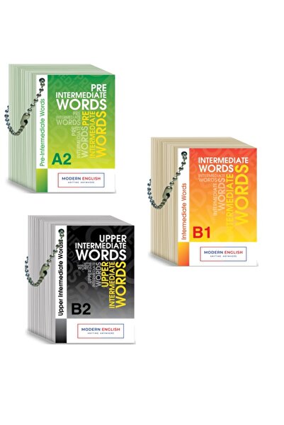 Modern English - A2+B1+B2 Kelime Kartları