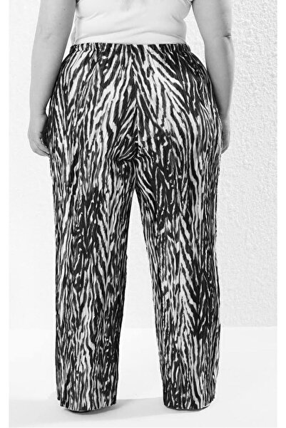 PERA ÖRGÜ SANATI BÜYÜK BEDEN YAZLIK PANTALON BOL PAÇA BATTAL KALIP