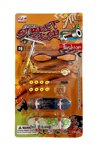 UDATOYS لوح تزلج على شكل إصبع سكوتر صغير، مفك براغي متغير، مجموعة عجلات بديلة...