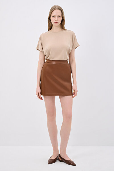 adL Cepli Deri Etek