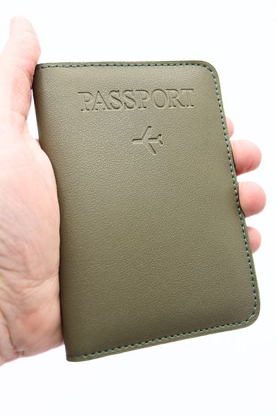 GUZZYLife Vegan Leather Credit Card Holder Passport Case with Money Compartment Passport Holder