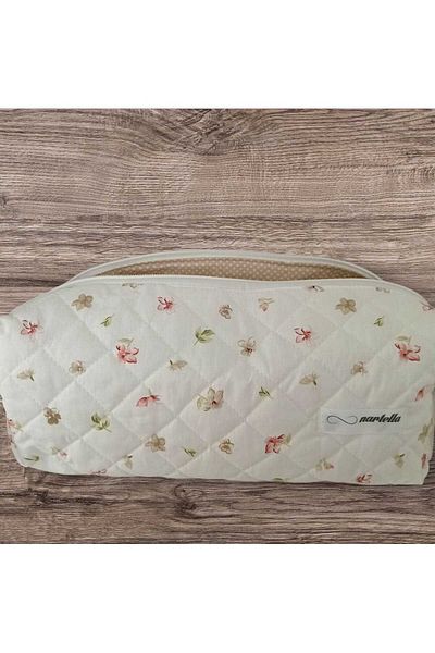 nartella Soft Floral Pattern Travel Bag Compatible with All Hair Stylers Fiber Filled