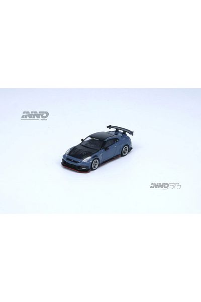Inno 64 Models Inno-Nissan GT-R (R35) Nismo 2024 ضبطها "TOP SECRET" هونج كونج لعبة سيارة صالون إصدار خاص 1:64