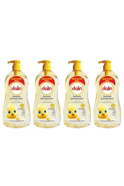 Dalin Shampoo Classic 98% Organic Content 4 X 900 ml