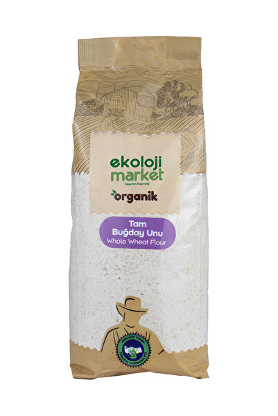 Ekoloji Market Organik Tam Buğday Unu 750gr