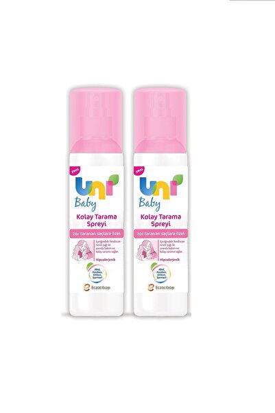 Uni Baby Unisex Kolay Tarama Spreyi 200 ml 2li
