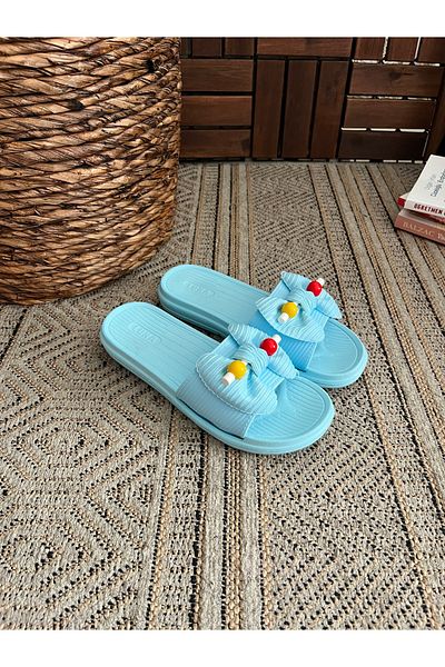 Behtah Kundura Papuci cu talpă anti-alunecare cu margele Balcon Baie Piscina Litoral Plajă Piscina Papuci de zi cu zi