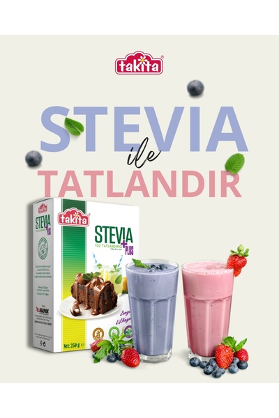 Takita Stevia Plus Toz Tatlandırıcı 250 gr