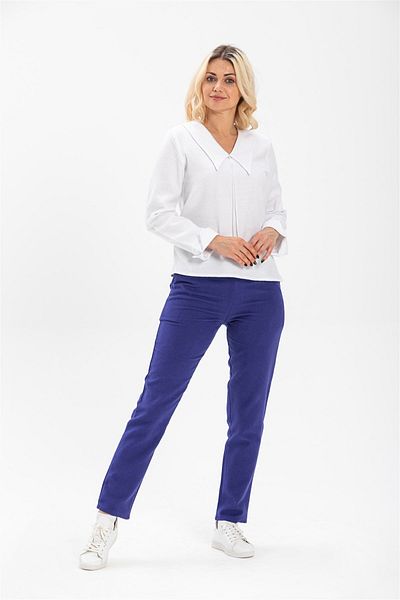 Eliş Şile Bezi Belted Flannel Autumn and Winter Trousers Saks Sks