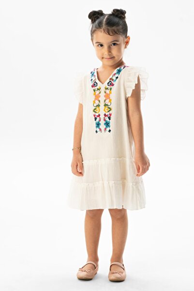 Eliş Şile Bezi Αμάνικο ύφασμα Chile Delfin Κέντημα Λεπτομερές καλοκαιρινό παι...