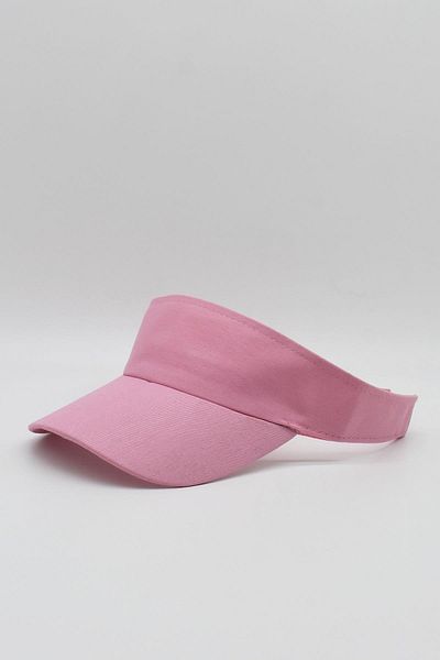Külah Women's Salmon Color Tennis Visor Cap - Summer Sports Beach Hat