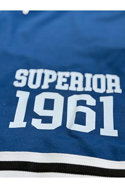 Altamira Men's Indigo Superior Printed Shorts with Stripes