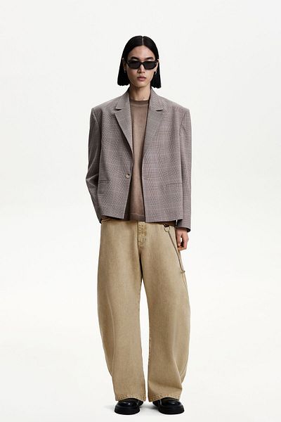 Bershka Barrel trousers