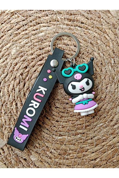 BRK ACCESSORY Kuromi |   3D Silicone Key Chain |   Bag Accessory (Bpa Free)