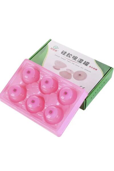 Naturachi Vantuz Silikon Selülit & Masaj Kupası 6'lı Set