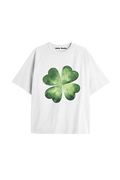 Kalic Studio Tricou de damă, cu imprimeu special, colorat, supradimensionat, ...