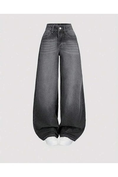 Gofeel Καπνιστό Y2K Washed φαρδύ παντελόνι