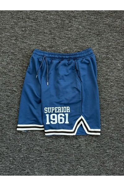 Altamira Ανδρικό σορτς Indigo Superior με ριγέ πόδι
