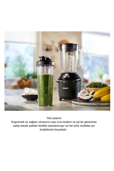 Philips 45 Saniyede Benzersiz Karışımlar Sunan Problend 600 W Blender
